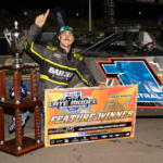 Blight celebrates victory