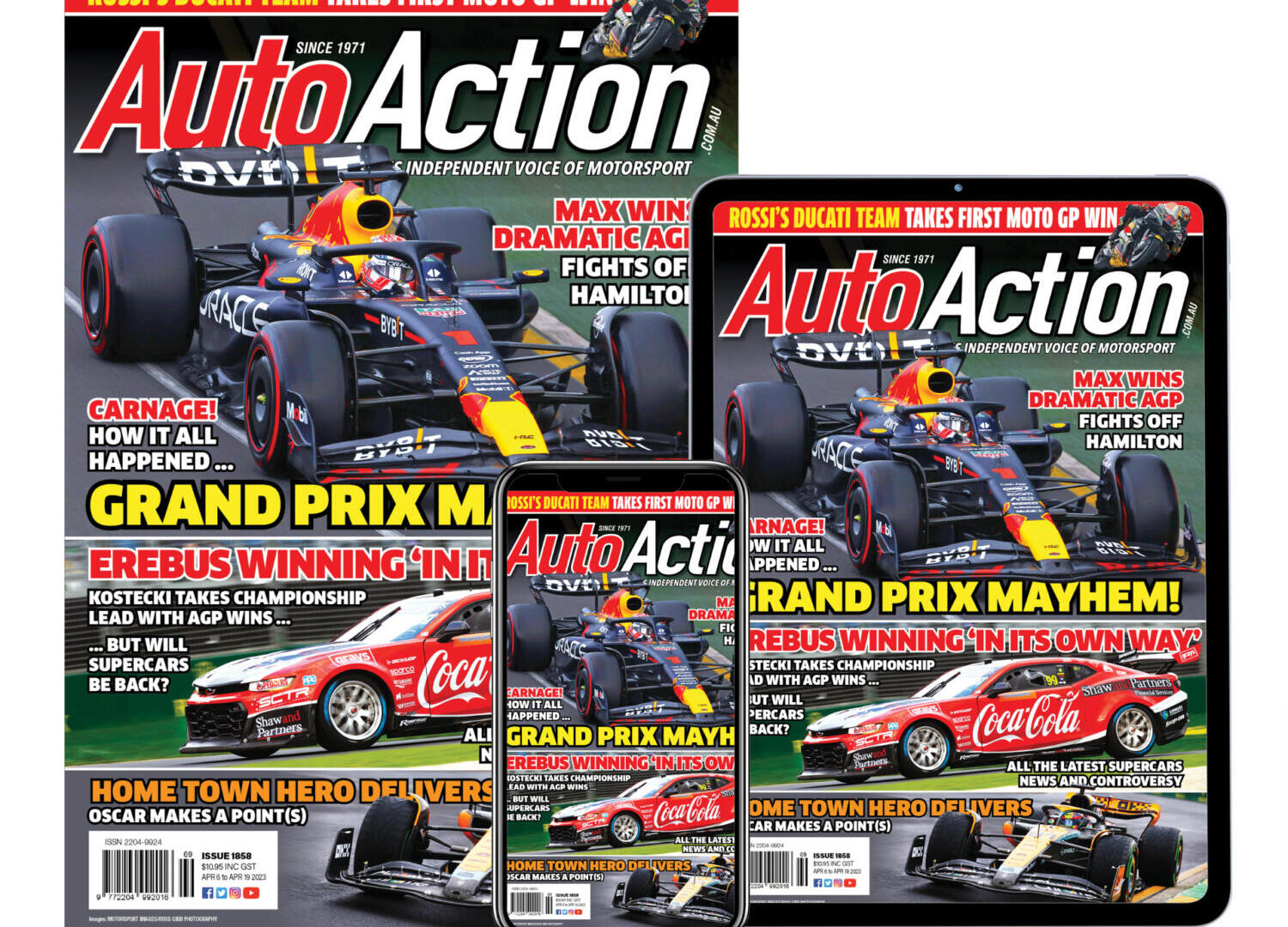 Auto Action magazine cover image