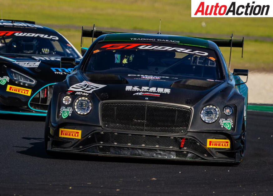 Astuti testing the Bentley at Phillip Island