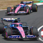SHANGHAI, CHINA - MARCH 22: Jack Doohan of Australia driving the (7) Alpine F1 A525 Renault leads Pierre Gasly of France driving the (10) Alpine F1 A525 Renault during the Sprint ahead of the F1 Grand Prix of China at Shanghai International Circuit on March 22, 2025 in Shanghai, China. (Photo by Sam Bloxham/LAT Images)