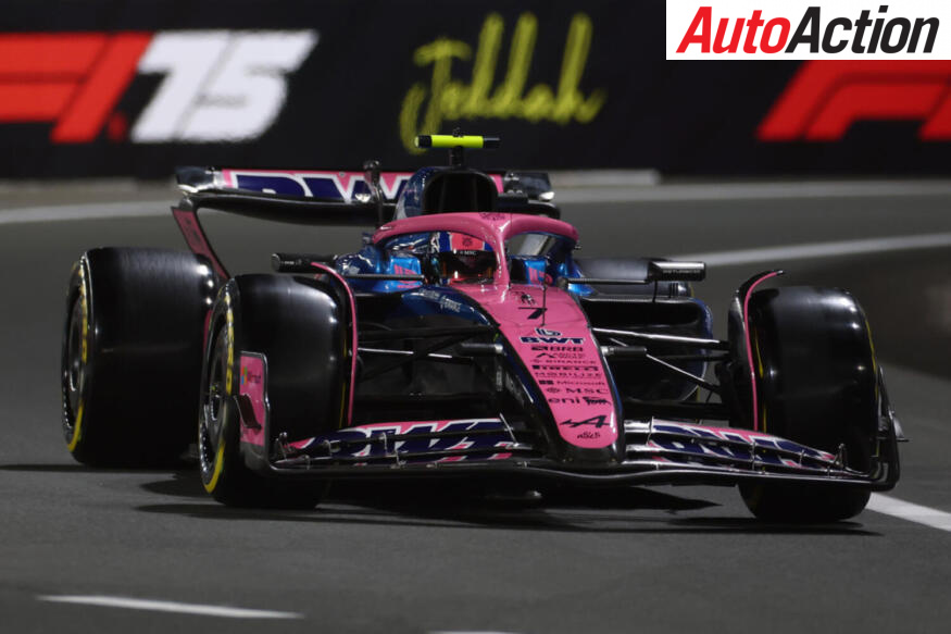 Jack Doohan of Australia on track during practice ahead of the F1 Grand Prix of Saudi Arabia.