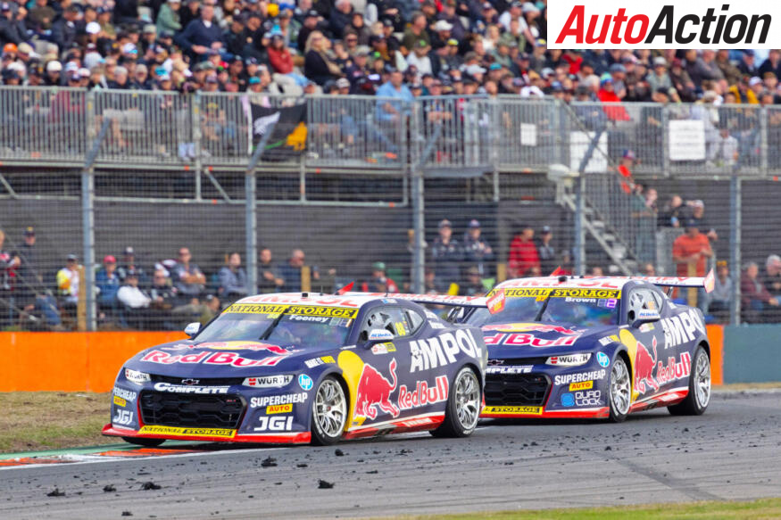 Feeney and Brown battle it out