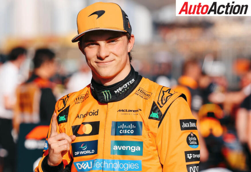 Oscar Piastri, McLaren. 2025 Chinese Grand Prix, Qualifying. Image: McLaren.