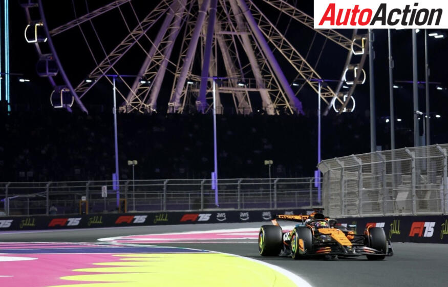 Oscar Piastri, McLaren. 2025 Saudi Arabian Grand Prix, FP2. Image: McLaren.