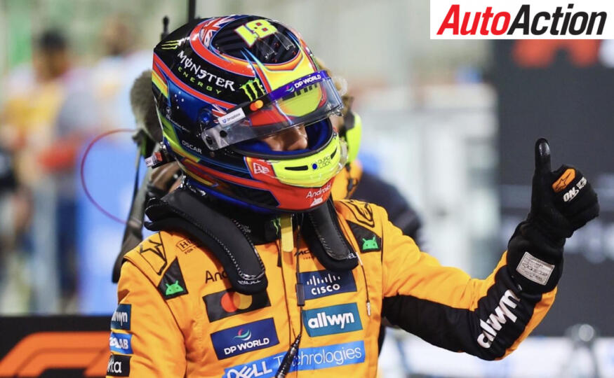 Oscar Piastri, McLaren. 2025 Bahrain Grand Prix, F1 Qualifying.