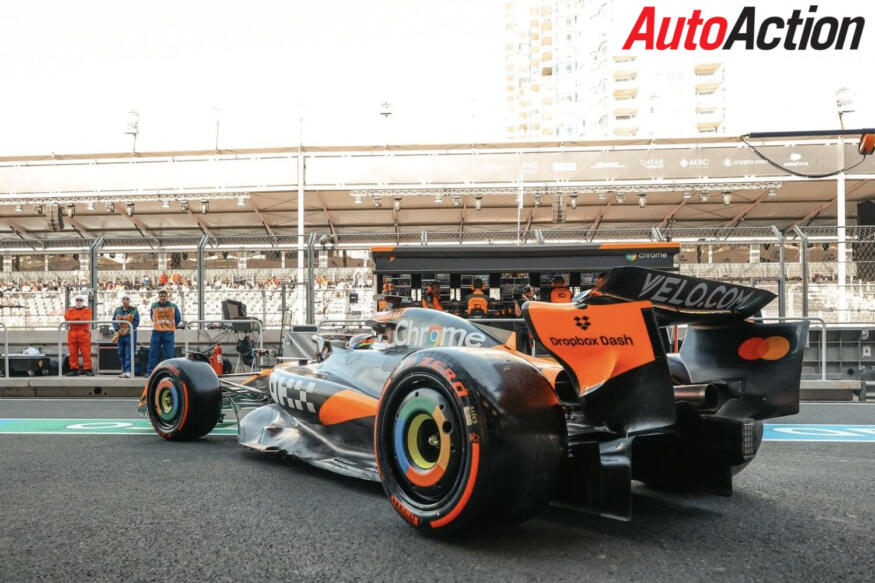 Oscar Piastri, McLaren, during FP3 at the 2025 Saudi Arabian Grand Prix.