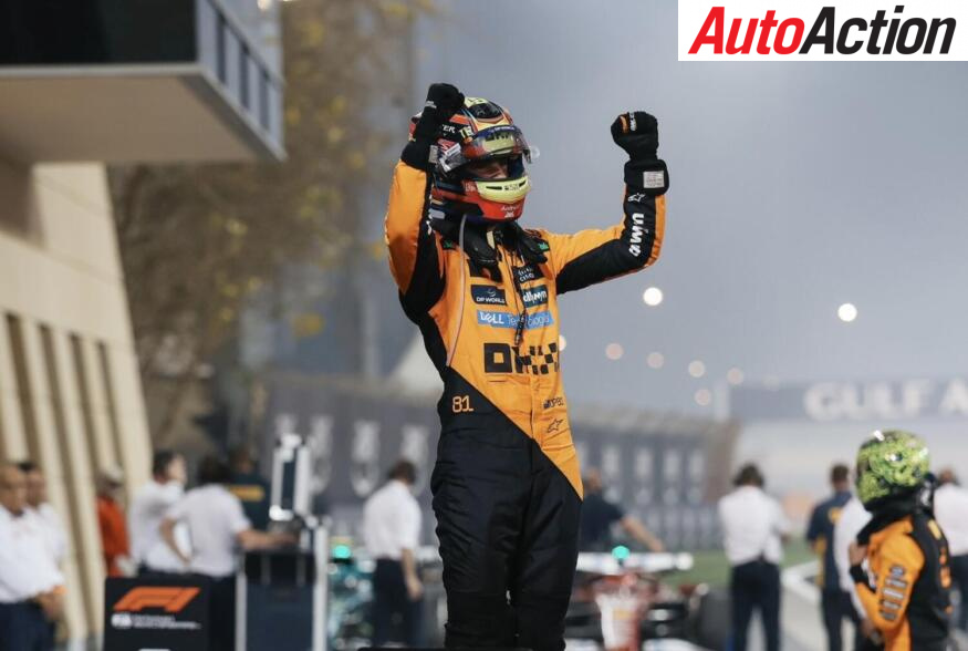 Oscar Piastri, McLaren. 2025 Bahrain Grand Prix. Image: McLaren.