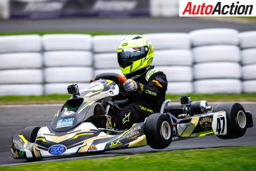 Jai George gets some air