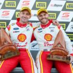 Davison and Kostecki on Taupo podium