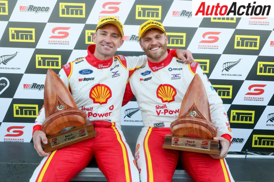 Davison and Kostecki on Taupo podium