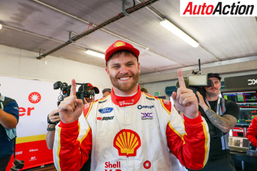 Kostecki celebrates pole