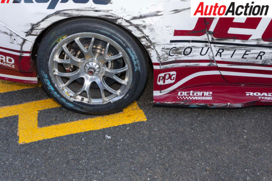 Kostecki wheel damage