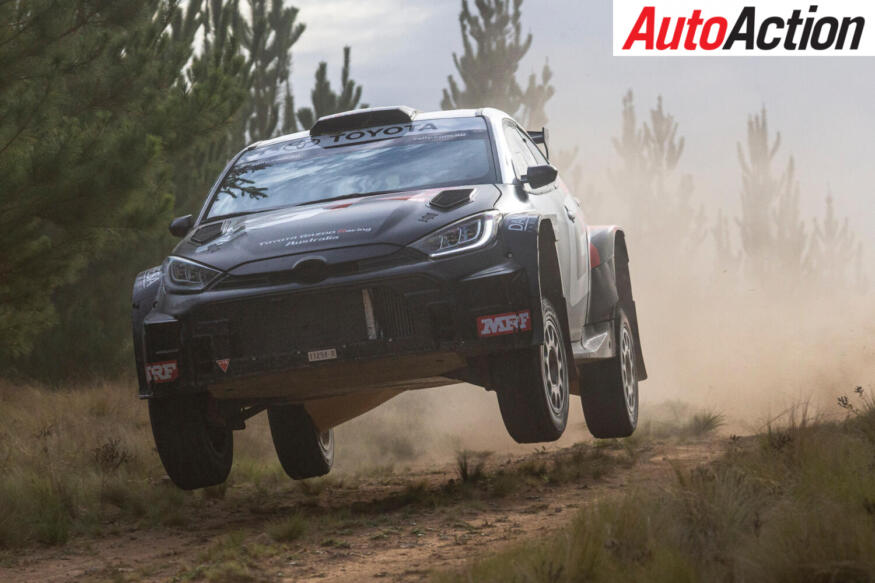 Lewis Bates flys to victory