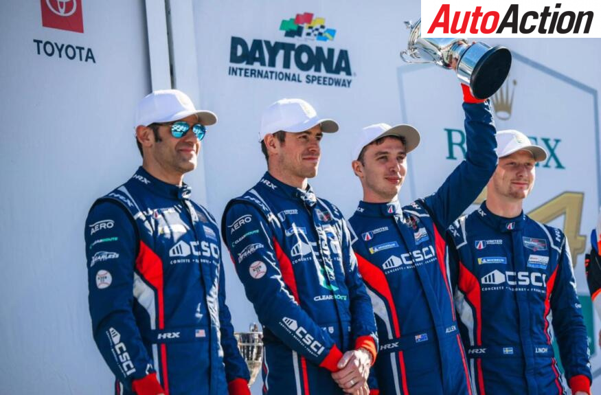 James allen Daytona podium