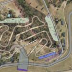 The design of the Darwin motocross track