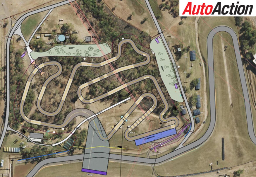 The design of the Darwin motocross track