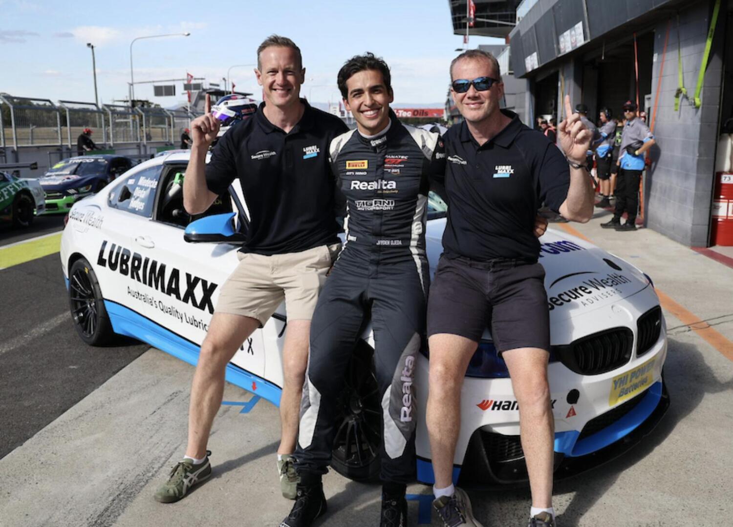 Ojeda on Bathurst pole