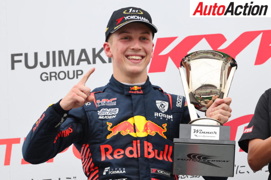Liam Lawson in Japanese Super Formula