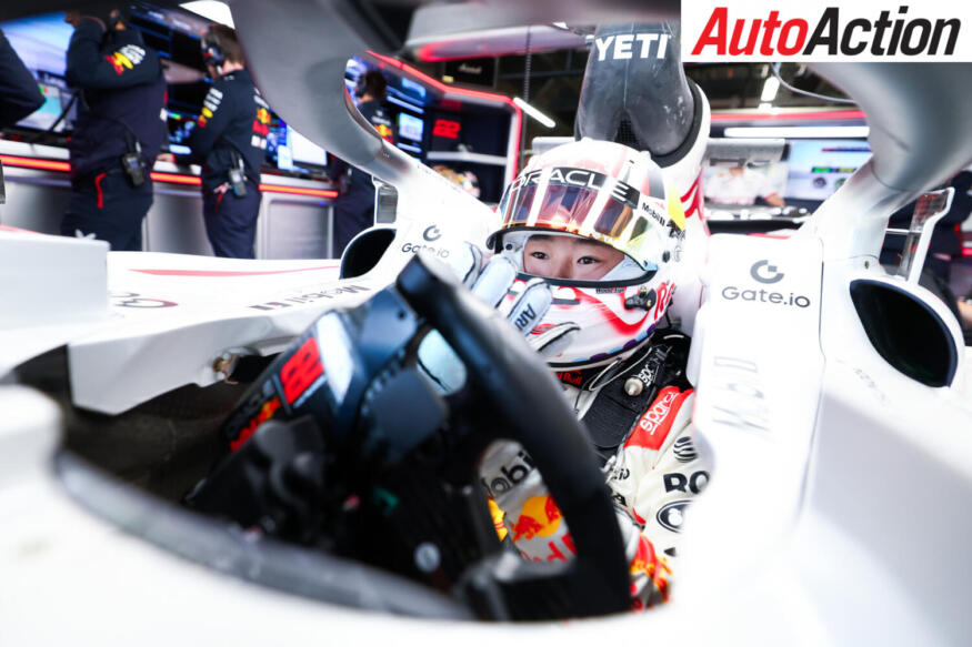 Yuki Tsunoda of Japan and Oracle Red Bull Racing prepares to drive prior to practice ahead of the F1 Grand Prix of Japan at Suzuka Circuit on April 04, 2025 in Suzuka, Japan.