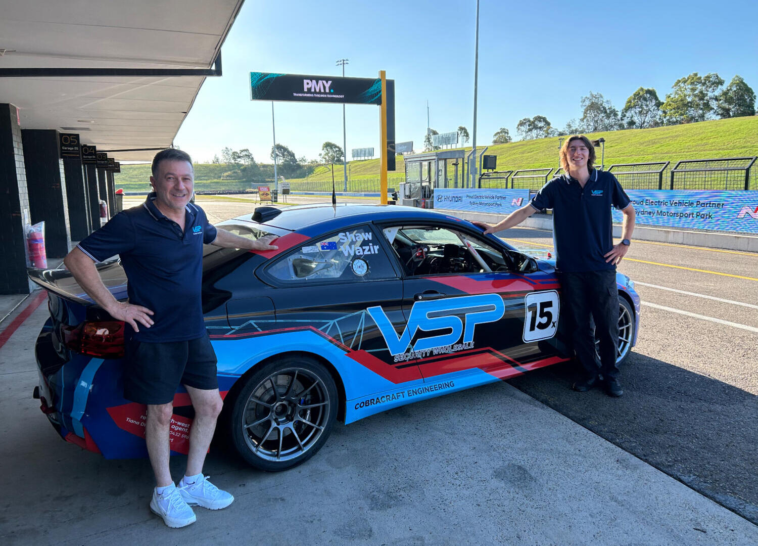 Shaw with Bathurst 6 Hour car