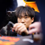 Tsunoda in red bull