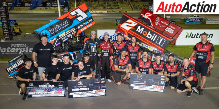 Williamson and Kingshott teams celebrate success